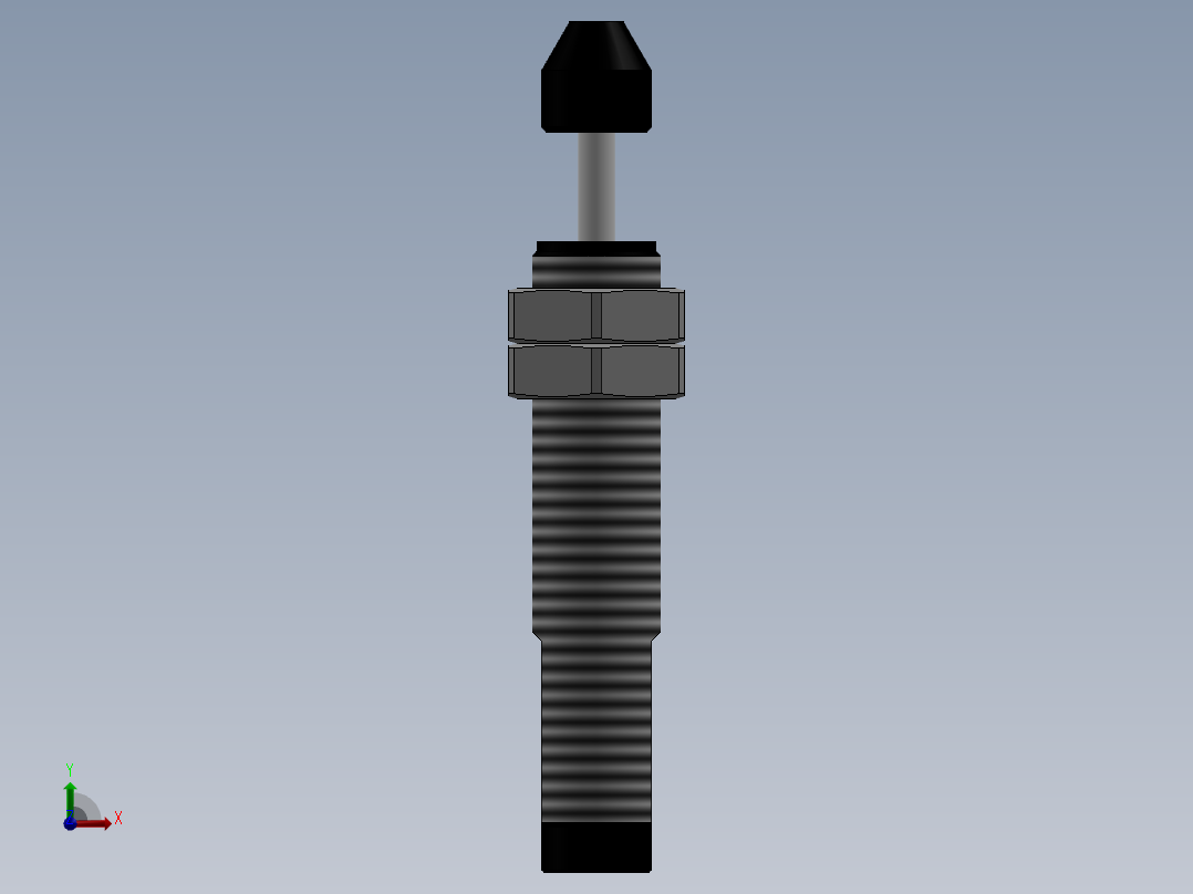 液压缓冲器ACA1616-1前视图