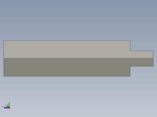 滑動塊SBS-VT-3D多系列多零件图纸模型右视缩略图