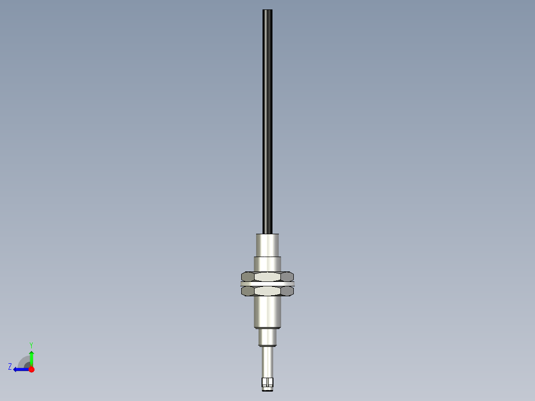 侧视光纤_漫反射型FR-F611-I右视图
