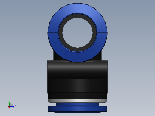 气嘴-Ø16 UNIÃO T (C00601600)左视缩略图