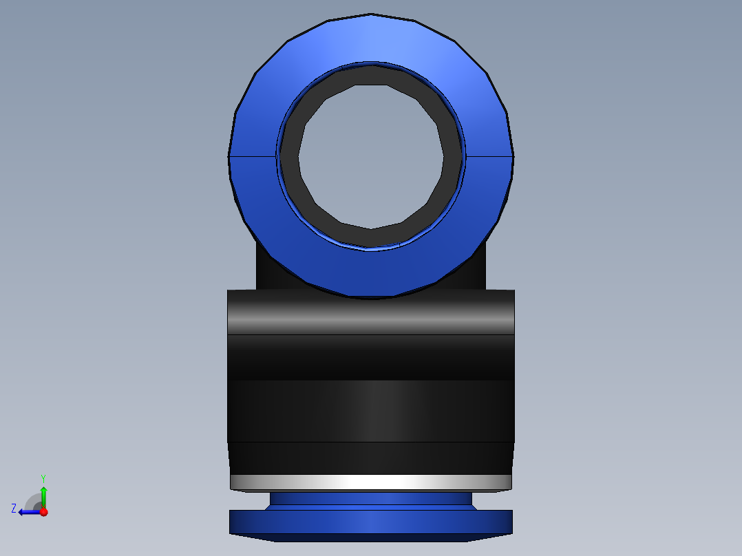 气嘴-Ø16 UNIÃO T (C00601600)右视图