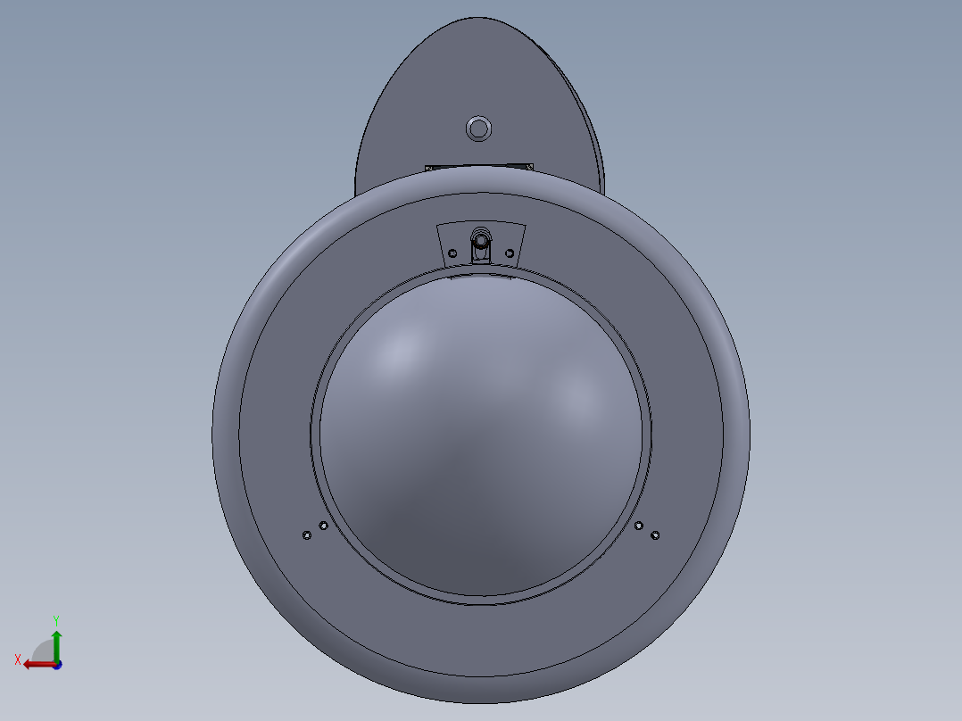 无人机投弹后视图