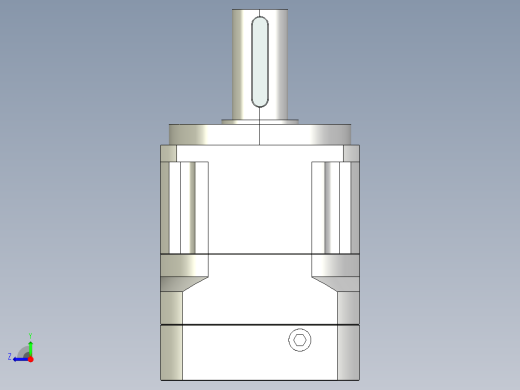 斜齿PGH142-L1 28-110-145-M8 LR70.5.STEP右视缩略图