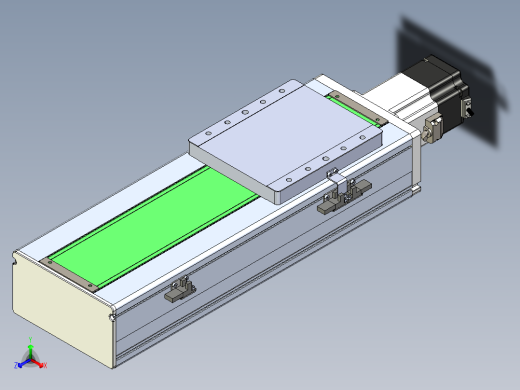 丝杠滑台-全封闭-EC17-Lx-C-S250-BC-P75-D3