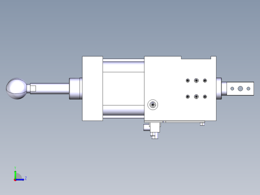 德克斯TUNKERS气缸数模SZK_63_1_Z_A42_T12_TUENKERS左视缩略图