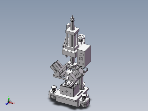RXC-R底盖斜面孔冲孔治具