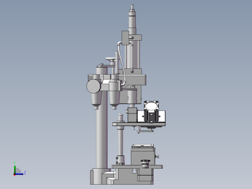 RXC-R底盖斜面孔冲孔治具左视缩略图