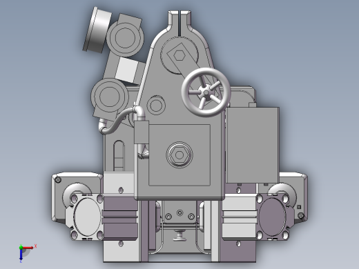 RXC-R底盖斜面孔冲孔治具俯视缩略图