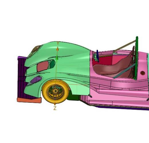 高下压力赛道跑车缩略图