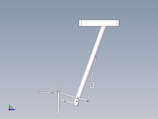 升降式篮球架设计【三维SolidWorks】图纸有的是PDF左视缩略图