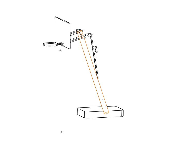 升降式篮球架设计【三维SolidWorks】图纸有的是PDF