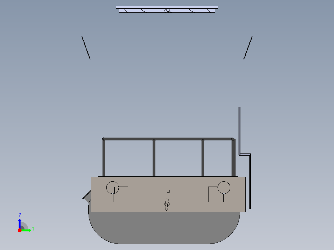 火车、动车、高铁(54)前视图