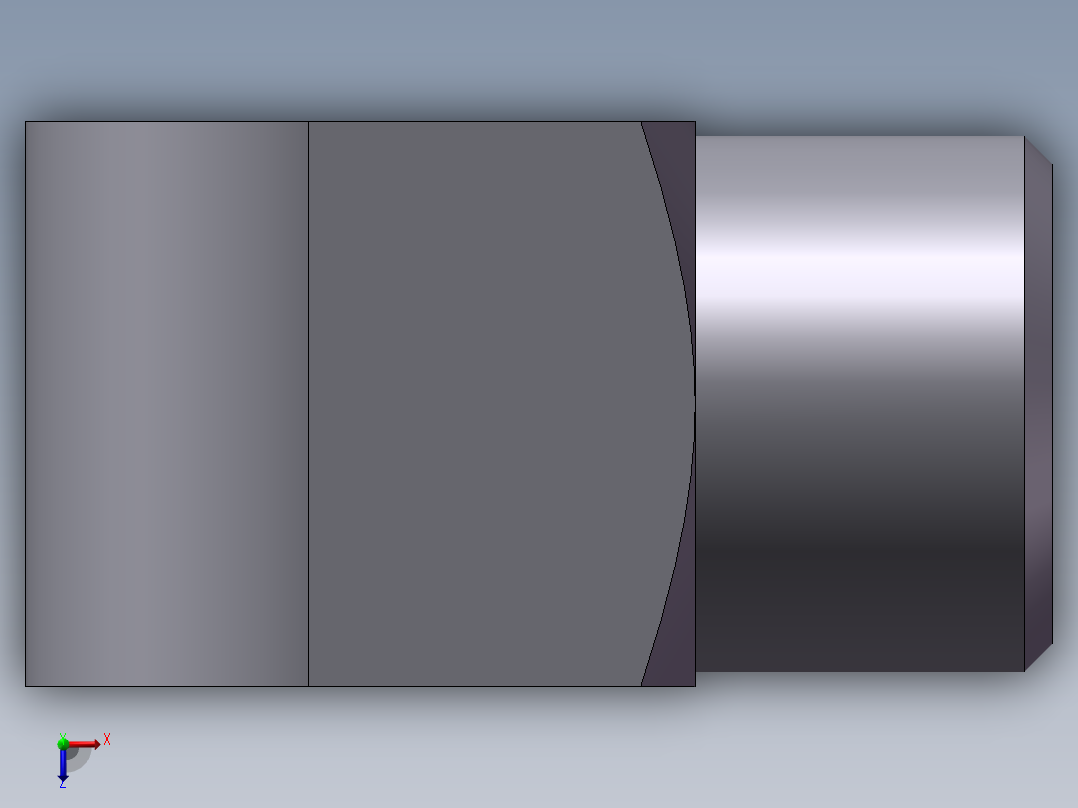 弯接头-W、1D9-18俯视图