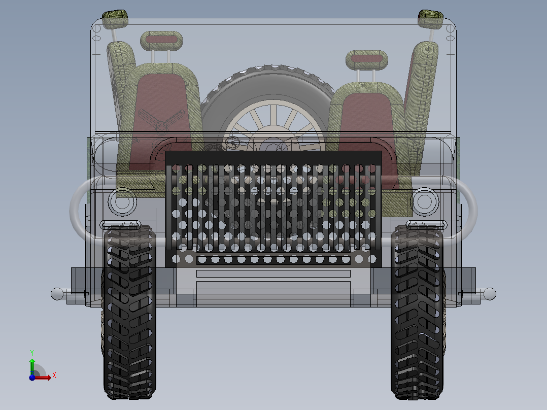 A3003976-吉普车前视图