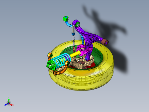 双叉臂式悬挂运动仿真--607690--270