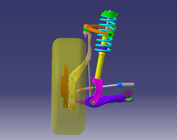 双叉臂式悬挂运动仿真--607690--270