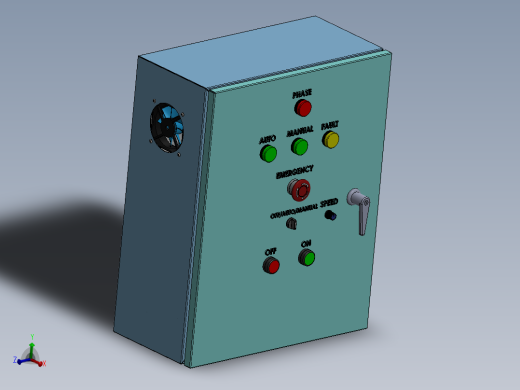配电箱全套带元器件