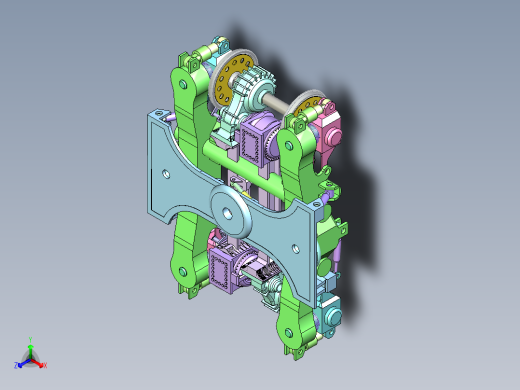 高速轨道车转向架