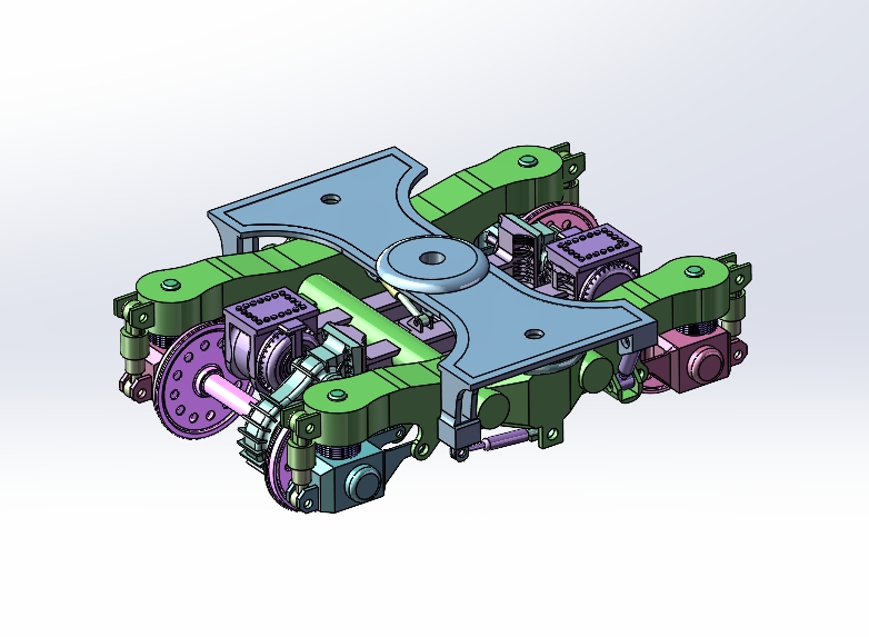 高速轨道车转向架