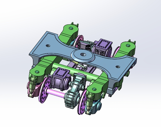 高速轨道车转向架