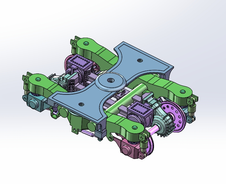 高速轨道车转向架