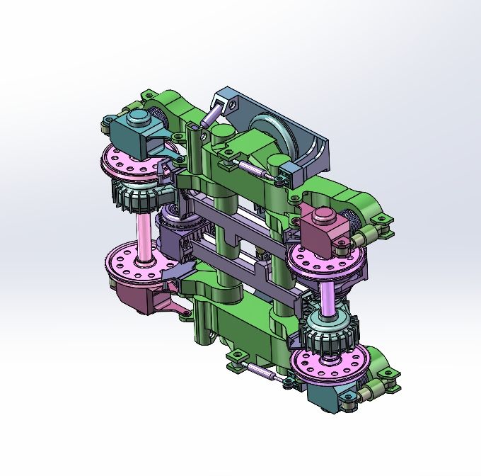 高速轨道车转向架
