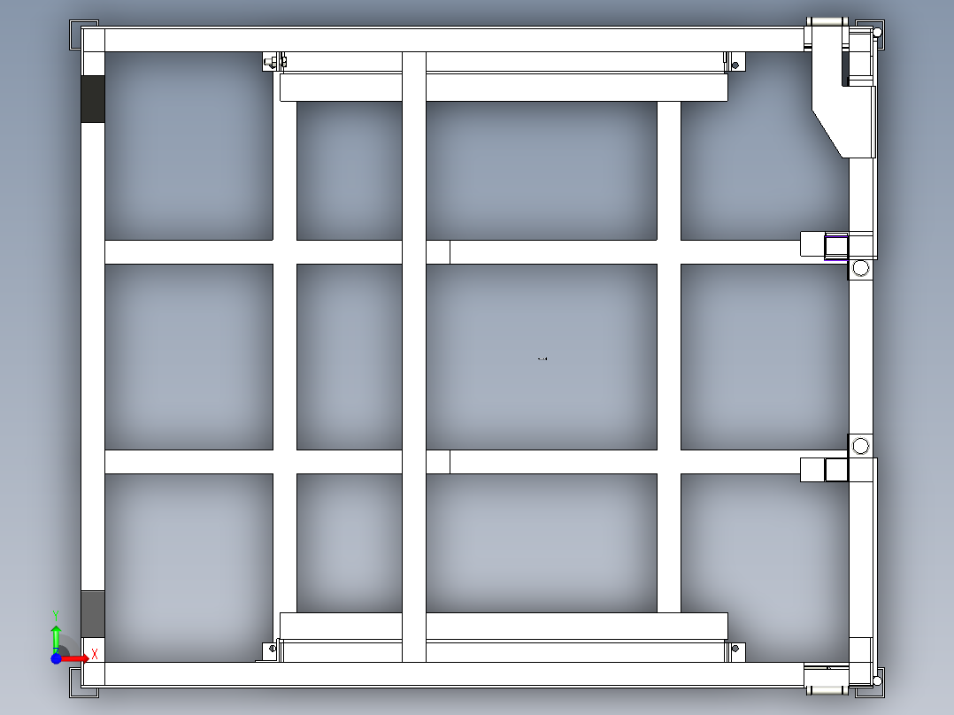A5天窗器具前视图