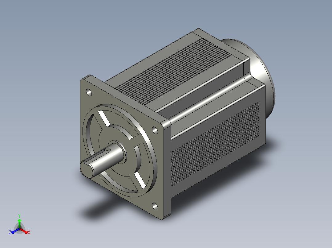 台达E1315HS正等轴测图