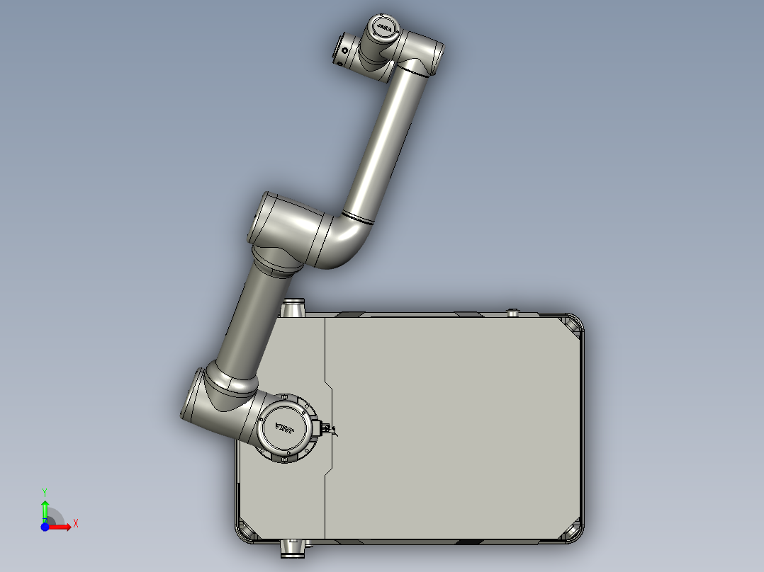 AGV复合机器人前视图