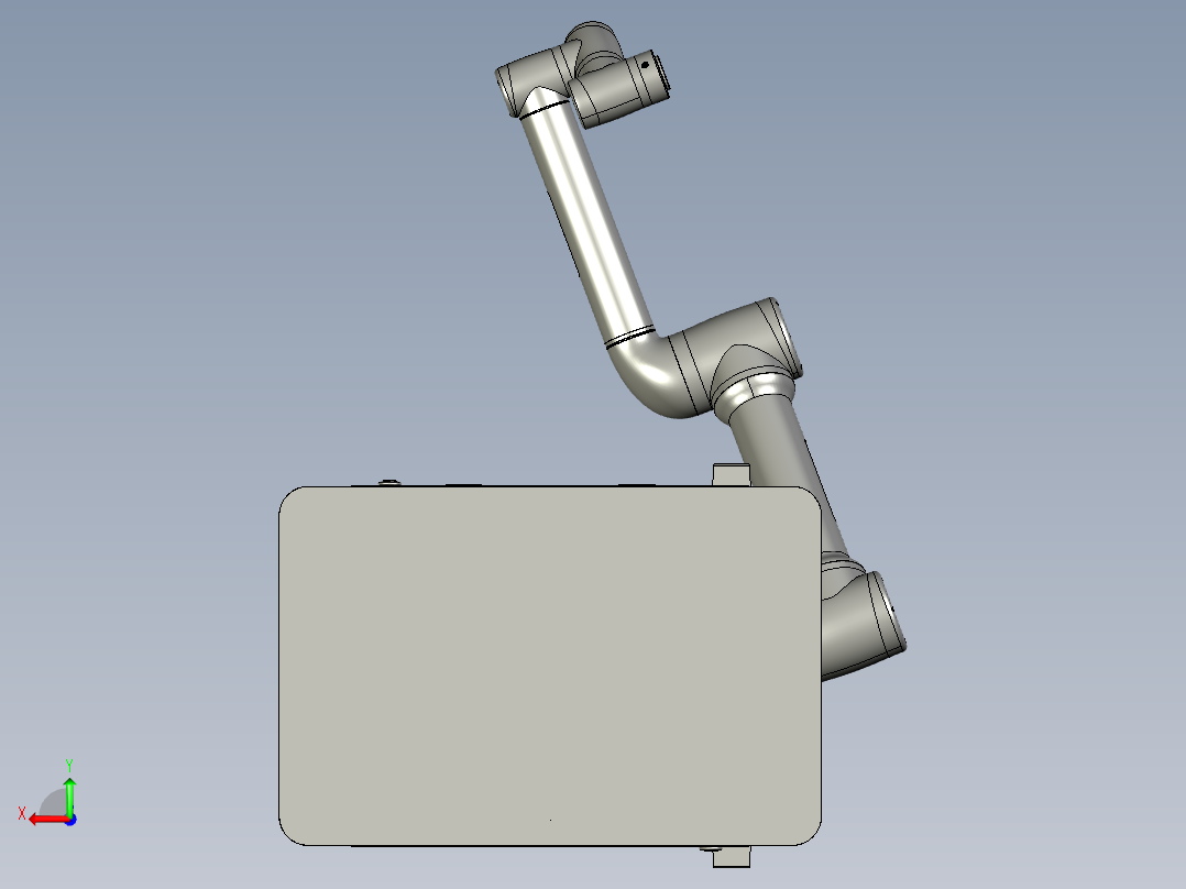 AGV复合机器人后视图