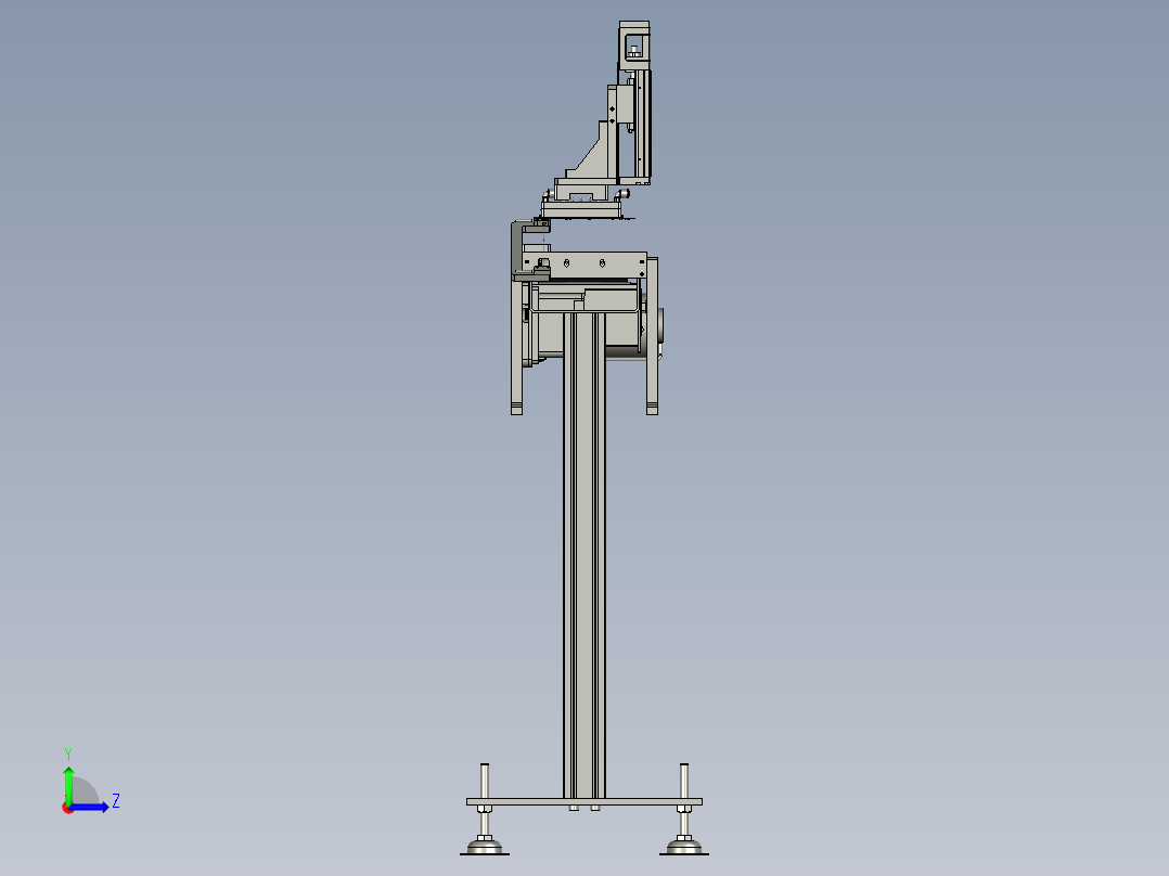 AB-0406-06-013A-A中板输送带-长1600左视图