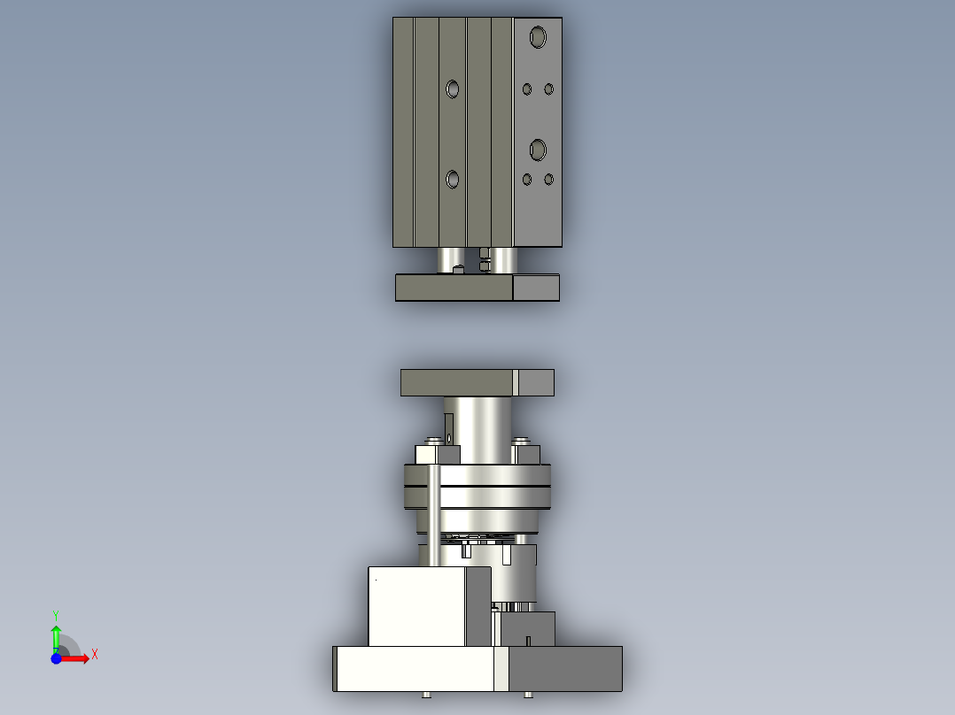 KS-DZJD-02-00铆接点油机前视图