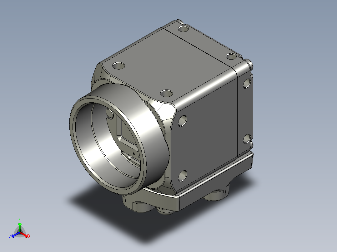 CG--相机--CA-H200正等轴测图