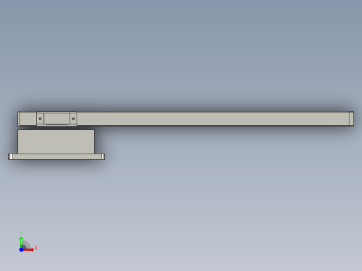 显示屏安装组合前视缩略图
