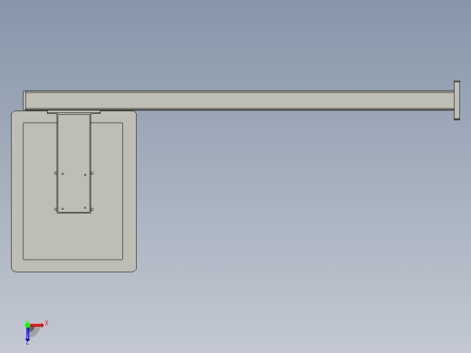 显示屏安装组合俯视缩略图