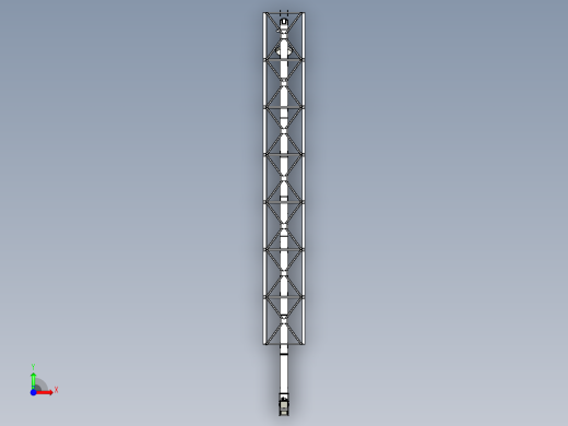 大型提升设备设计前视缩略图