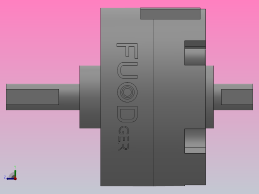 FS-CRB2 叶片旋转气缸(基本型)[FS-CRB2BW15-90SZ]右视缩略图