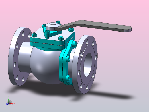 法兰连接球阀[80]
