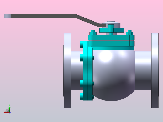 法兰连接球阀[80]后视缩略图
