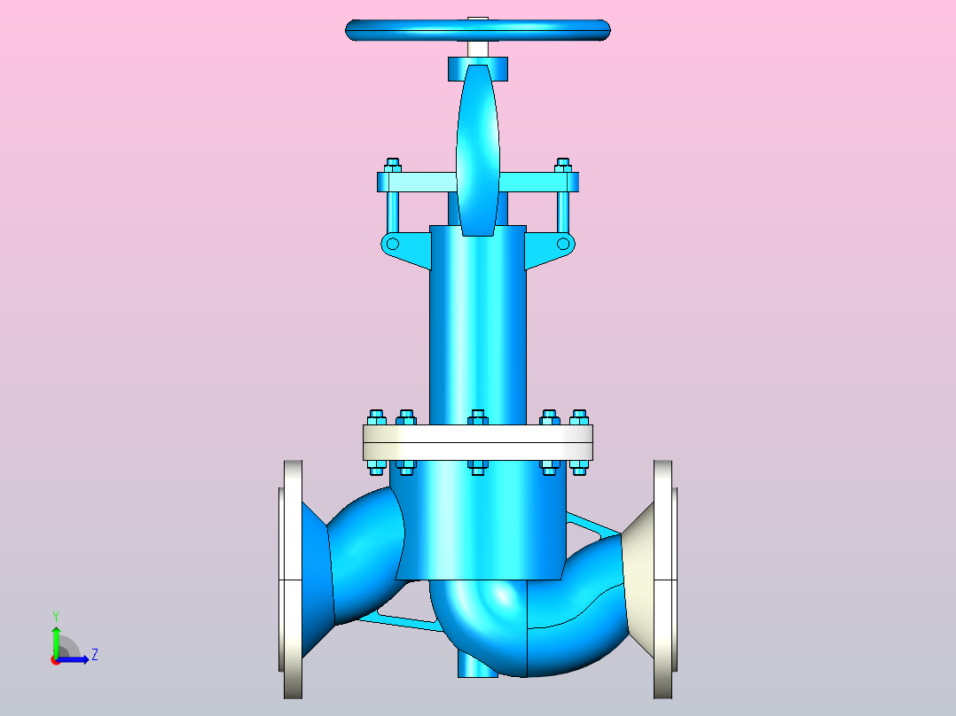 DJ41-641-9B41Y-25低温截止阀[200]左视图