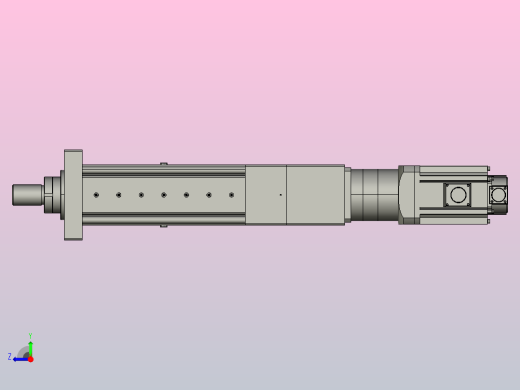 MTA125-200-P10-FF-D-K_-P2000W&amp;3000W-S3重载型电动缸右视缩略图