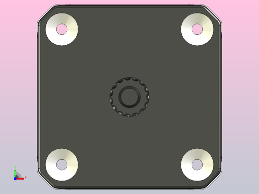 步进电机Nema_17_PHB42W40-401前视缩略图