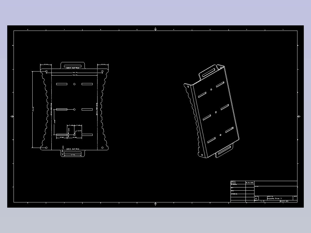 可携带的备胎架