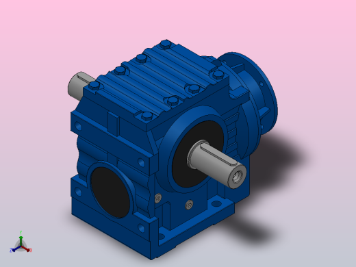 S87ZP蜗轮蜗杆减速机S87-16.39-M1-A+B-P90