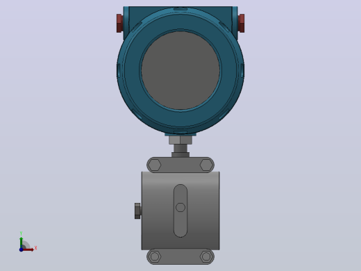 TEYC-1151DP-GP型带远传装置的差压压力变送器[ TEYC-1151DP-4]前视缩略图