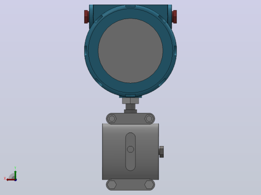 TEYC-1151DP-GP型带远传装置的差压压力变送器[ TEYC-1151DP-4]后视缩略图