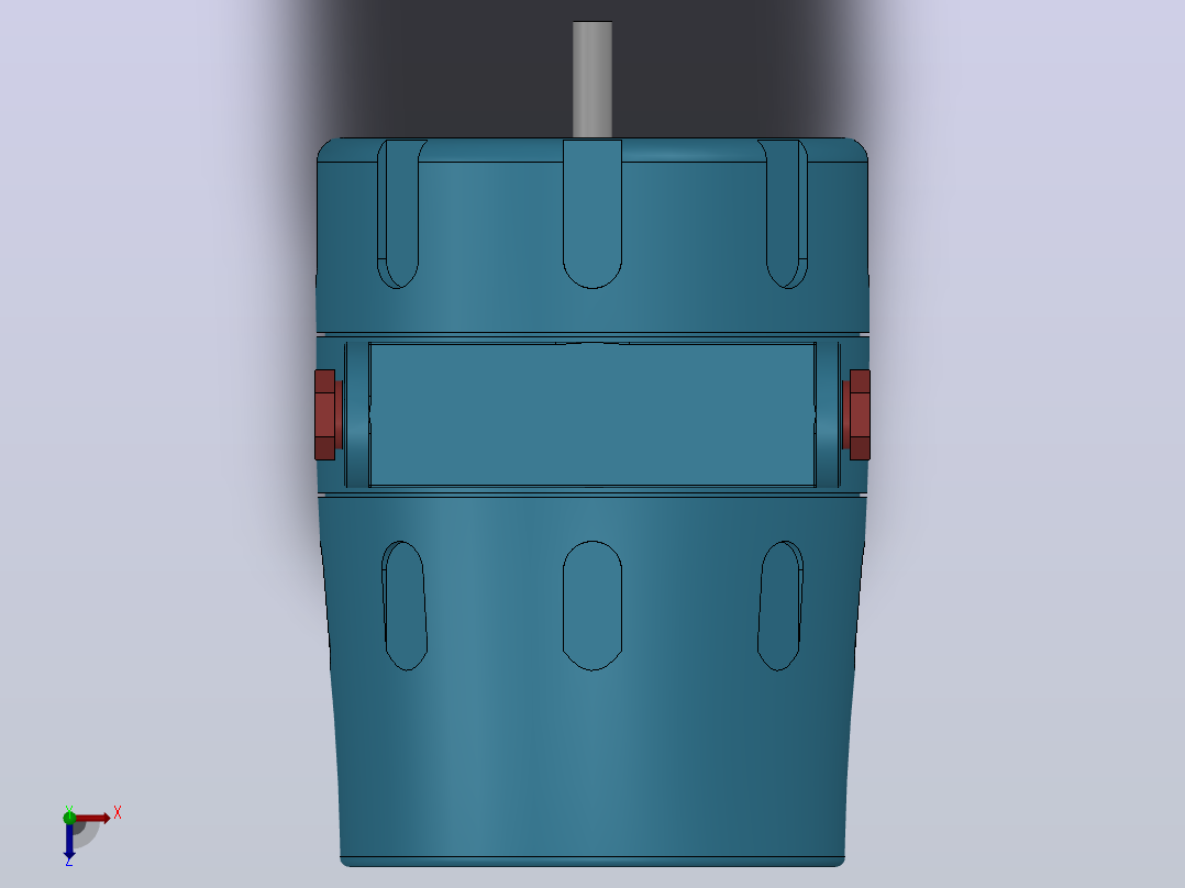 TEYC-1151DP-GP型带远传装置的差压压力变送器[ TEYC-1151DP-4]俯视图