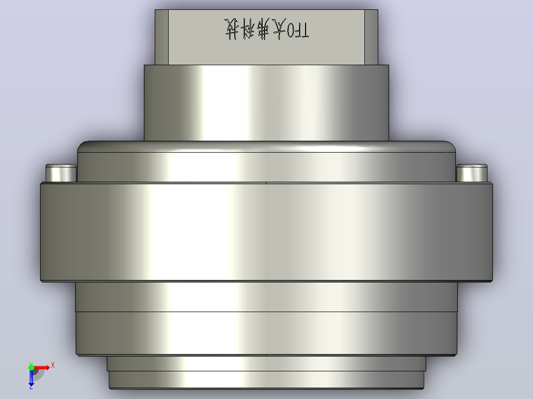 TRV-6D-A电机减速机俯视图