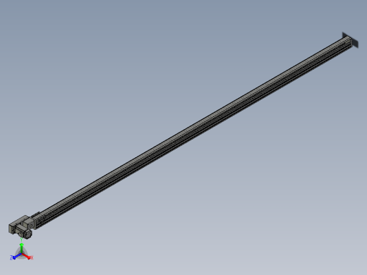 皮带直线轴半封闭可选导轨TPA-HNB-65S-90-L3000-ML-Y-P10-N3