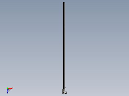 皮带直线轴半封闭可选导轨TPA-HNB-65S-90-L3000-ML-Y-P10-N3俯视缩略图